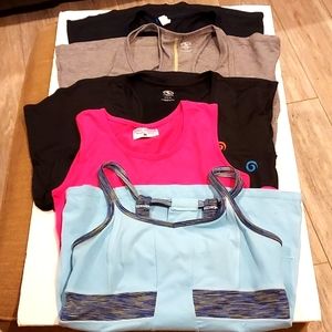 5 Women's Size M Workout Tops VGC